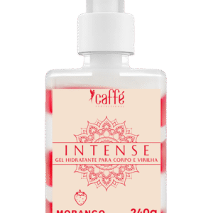 Intense Gel Hidratante para corpo e virilha - Morango